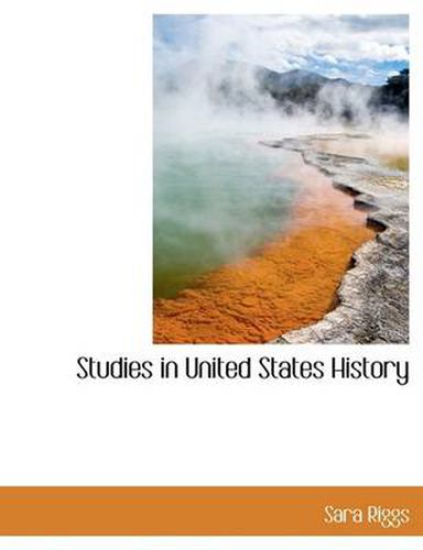 Cover image for Studies in United States History