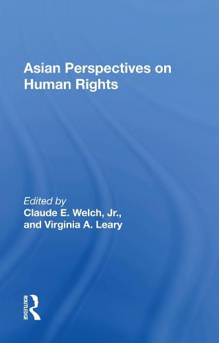 Cover image for Asian Perspectives On Human Rights