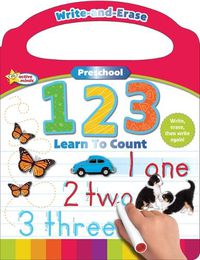 Cover image for Active Minds Write-And-Erase Preschool 123