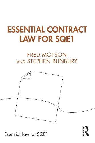 Cover image for Essential Contract Law for SQE1