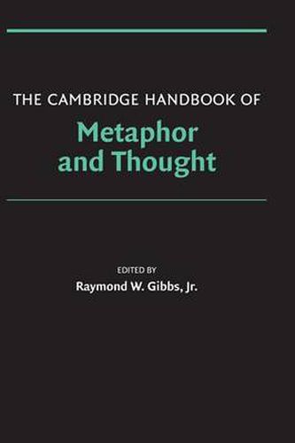 Cover image for The Cambridge Handbook of Metaphor and Thought