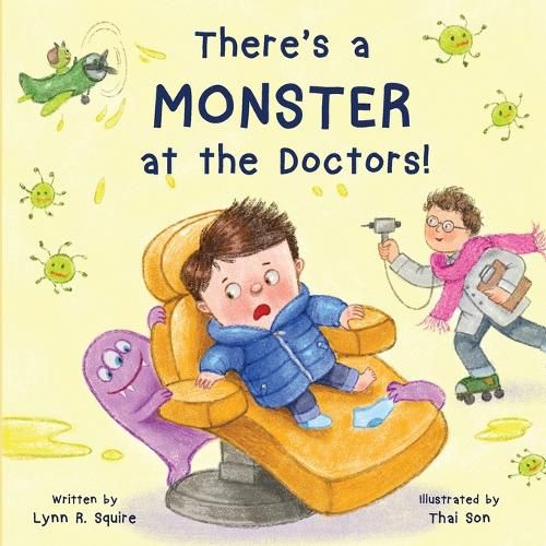 Cover image for There's a MONSTER at the Doctor's!