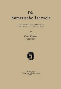 Cover image for Die Homerische Tierwelt