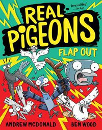 Cover image for Real Pigeons Flap Out (Real Pigeons, Book 11)