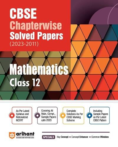 Cover image for CBSE CHAPTERWISE SOLVED PAPER MATHEMATICS CLASS 12th (Edition12)