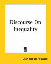 Cover image for Discourse On Inequality