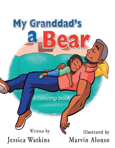 Cover image for My Grandad's a Bear Coloring Book