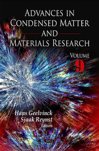 Cover image for Advances in Condensed Matter & Materials Research: Volume 9