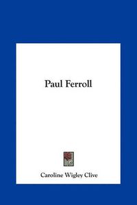 Cover image for Paul Ferroll