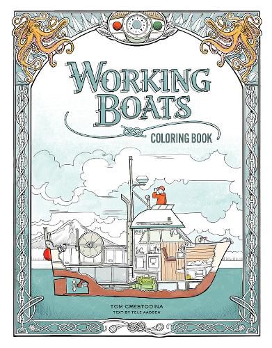 Cover image for Working Boats Coloring Book
