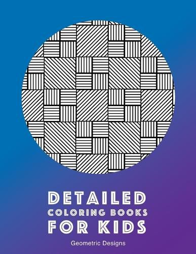 Cover image for Detailed Coloring Books For Kids
