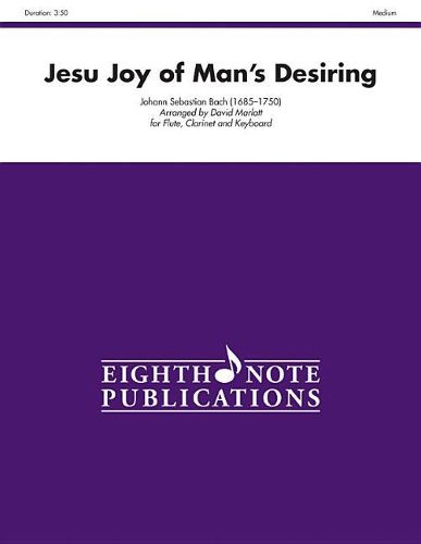 Cover image for Jesu Joy of Man's Desiring: Score & Parts