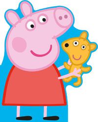 Cover image for Peppa Pig: All About Peppa: A Peppa-shaped board book
