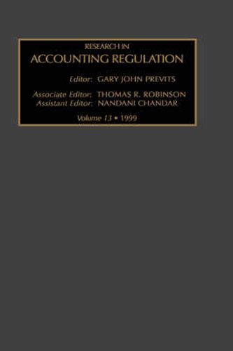 Research in Accounting Regulation