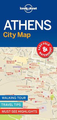Cover image for Lonely Planet Athens City Map