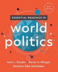 Cover image for Essential Readings in World Politics