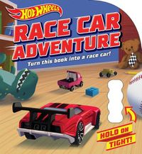 Cover image for Hot Wheels: Race Car Adventure! (Take the Wheel!)