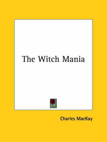 Cover image for The Witch Mania