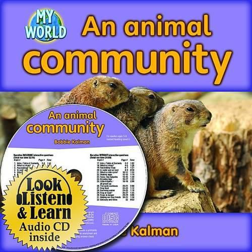 Cover image for An Animal Community - CD + Hc Book - Package