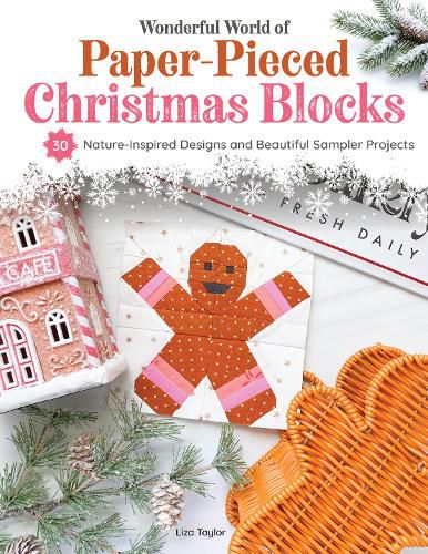 Cover image for Wonderful World of Paper-Pieced Quilt Blocks for Christmas
