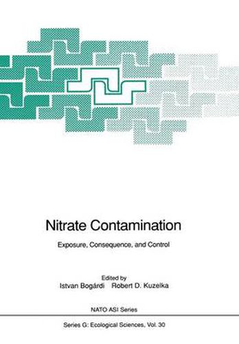 Cover image for Nitrate Contamination: Exposure, Consequence, and Control