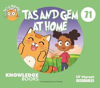 Cover image for Tas and Gem at Home: Book 71