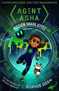 Cover image for Agent Asha: Mission Shark Bytes