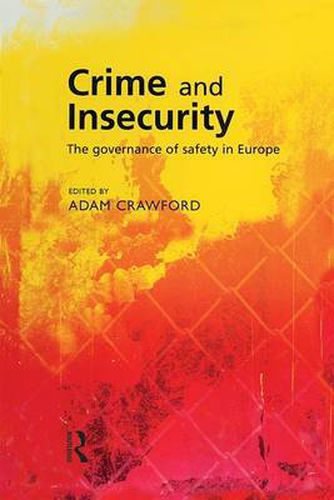 Cover image for Crime and Insecurity