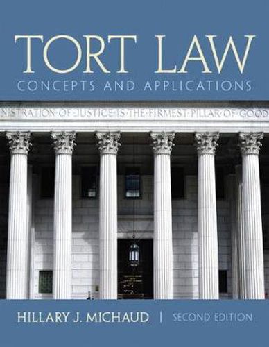 Cover image for Tort Law: Concepts and Applications