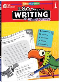 Cover image for 180 Days of Writing for First Grade: Practice, Assess, Diagnose