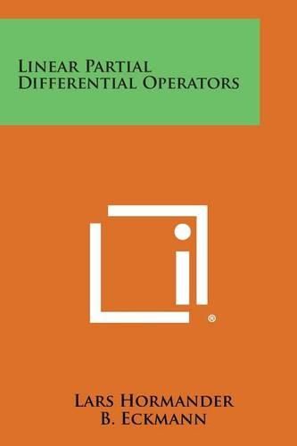 Cover image for Linear Partial Differential Operators