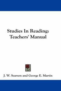 Cover image for Studies in Reading: Teachers' Manual