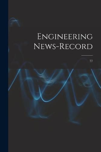 Cover image for Engineering News-record; 77