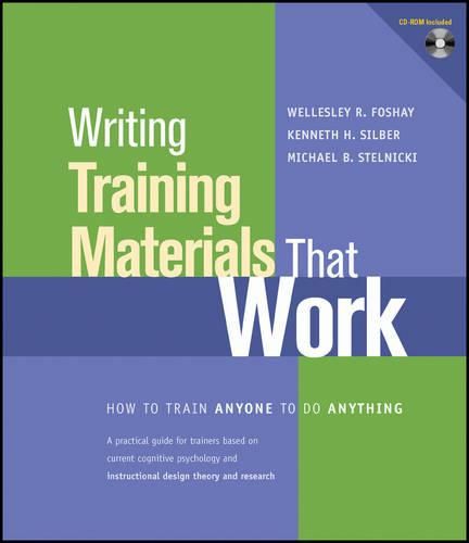 Cover image for Writing Training Materials That Work: How to Train Anyone to Do Anything