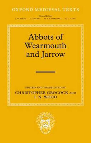 Cover image for The Abbots of Wearmouth and Jarrow