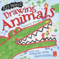 Cover image for Drawing Animals: With easy step-by-step instructions