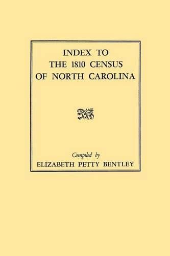 Cover image for Index to the 1810 Census of North Carolina