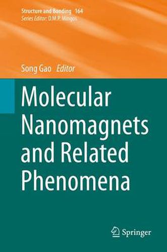 Cover image for Molecular Nanomagnets and Related Phenomena