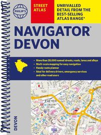 Cover image for Philip's Navigator Street Atlas Devon