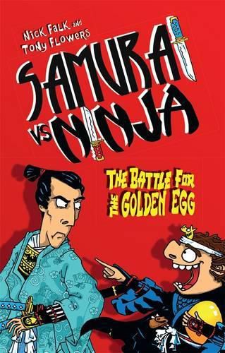 Cover image for Samurai vs Ninja 1: The Battle for the Golden Egg