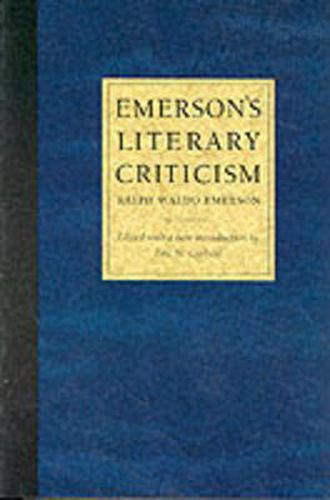 Emerson's Literary Criticism