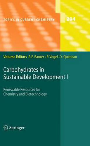 Cover image for Carbohydrates in Sustainable Development I