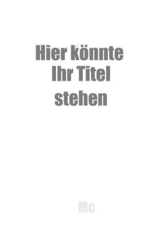 Cover image for Hier koennte Ihr Titel stehen