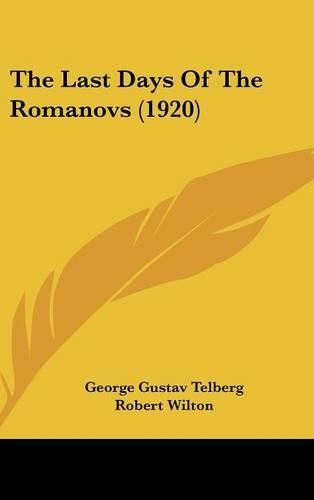 Cover image for The Last Days of the Romanovs (1920)