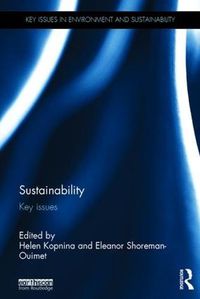 Cover image for Sustainability: Key issues