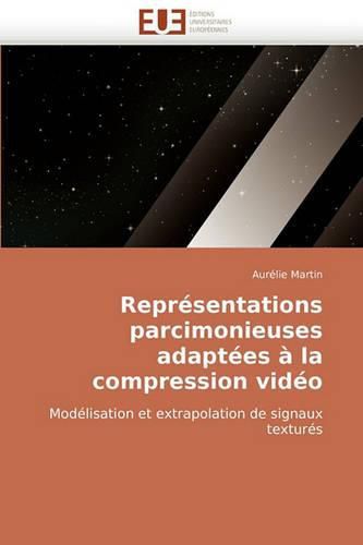 Cover image for Reprsentations Parcimonieuses Adaptes La Compression Vido