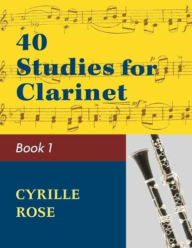 Cover image for 40 Studies for Clarinet, Book 1