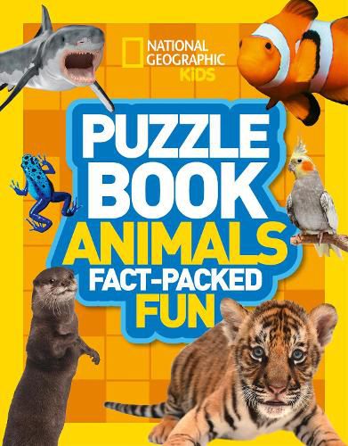 Cover image for Puzzle Book Animals: Brain-Tickling Quizzes, Sudokus, Crosswords and Wordsearches