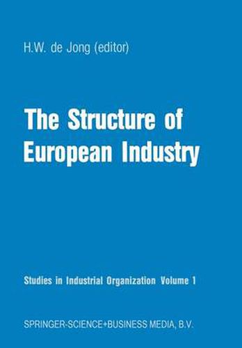 Cover image for The Structure of European Industry