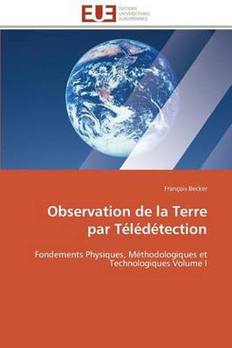 Cover image for Observation de la Terre Par T l d tection